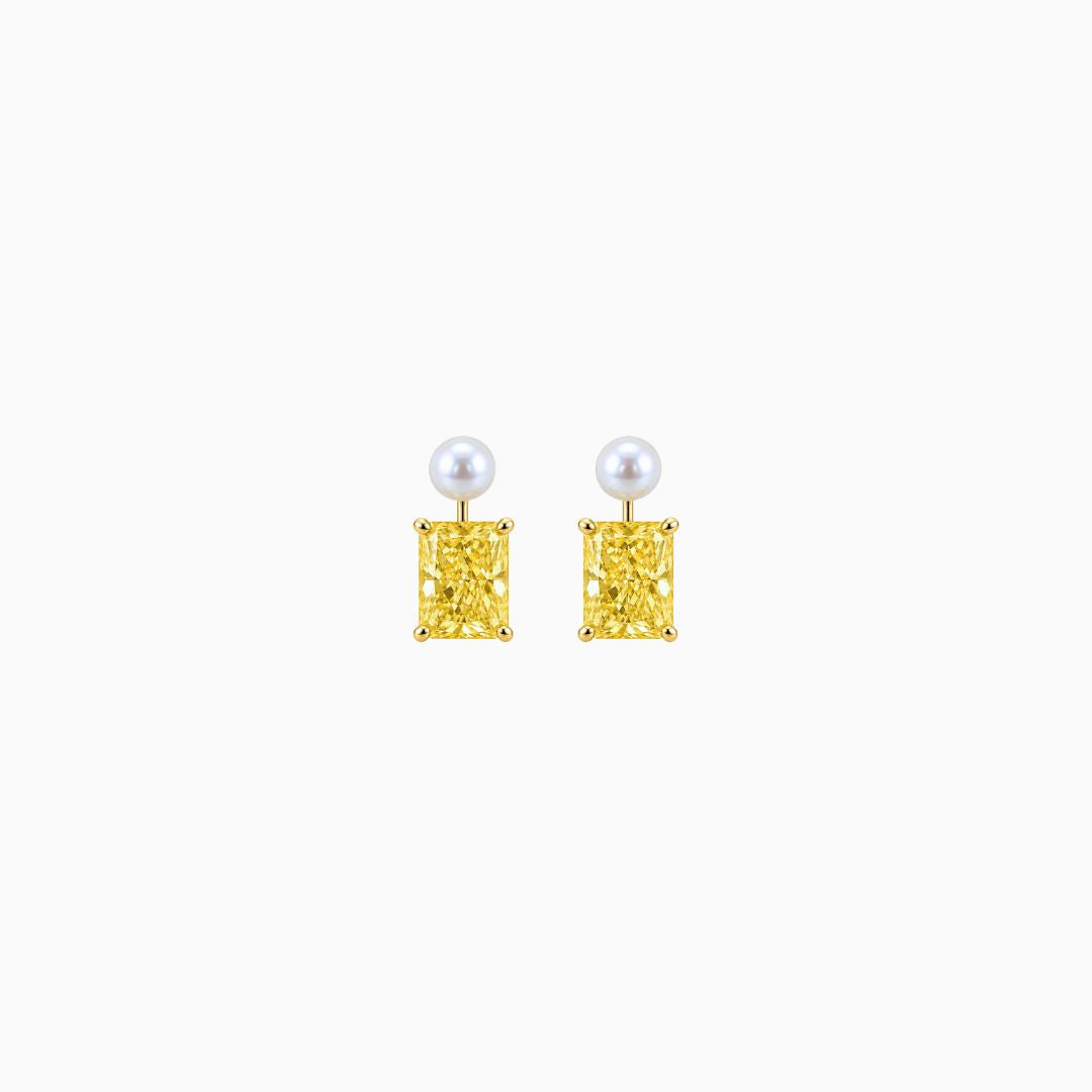 Solenne Earrings - Solid Gold